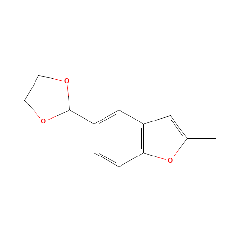 5-(1,3-dioxolan-2-yl)-2-methyl-1-benzofuran (CAS: 648449-70-1) - Related Chemical Product