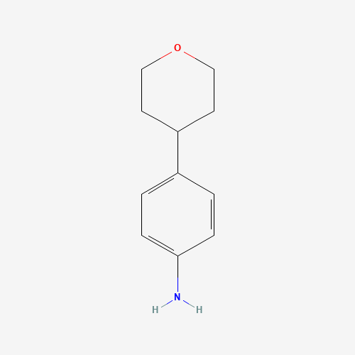4-(oxan-4-yl)aniline chemical structure 4-(oxan-4-yl)aniline (CAS: 62071-40-3) - Chemical Structure and Molecular Formula