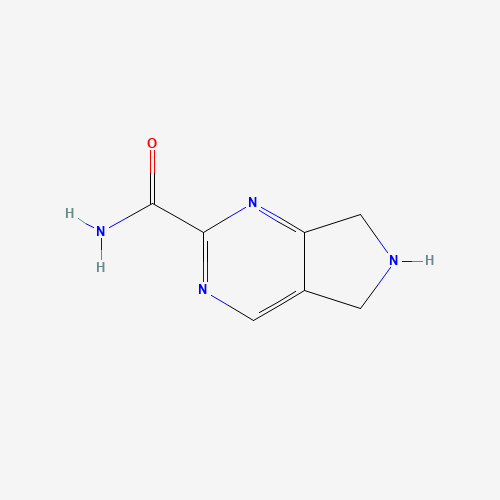 6,7-dihydro-5H-pyrrolo[3,4-d]pyrimidine-2-carboxamide (CAS: 1170220-56-0) - Related Chemical Product