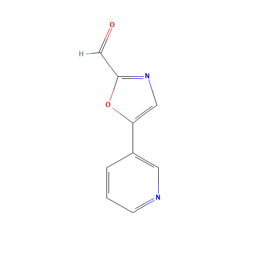 5-pyridin-3-yl-1,3-oxazole-2-carbaldehyde (CAS: 342601-37-0) - Related Chemical Product