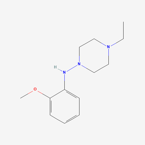 4-ethyl-N-(2-methoxyphenyl)piperazin-1-amine (CAS: 943189-45-5) - Related Chemical Product