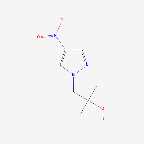 2-methyl-1-(4-nitropyrazol-1-yl)propan-2-ol (CAS: 1182917-01-6) - Related Chemical Product