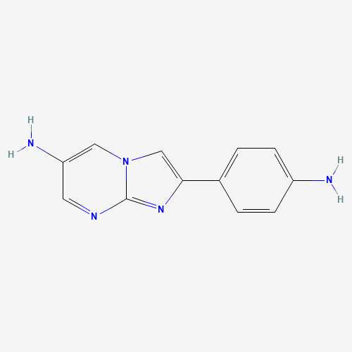 2-(4-aminophenyl)imidazo[1,2-a]pyrimidin-6-amine (CAS: 1246471-09-9) - Related Chemical Product