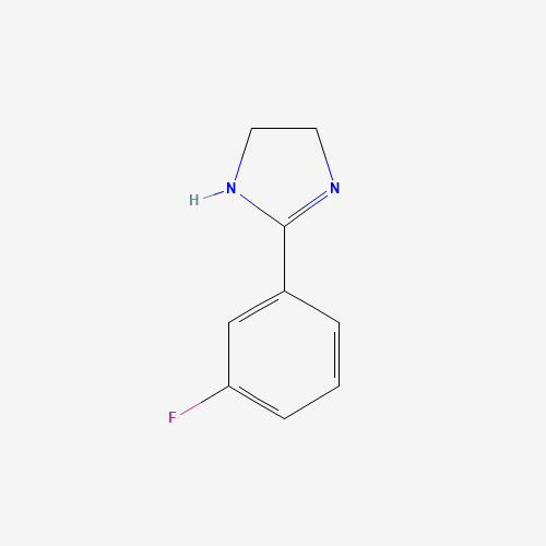 2-(3-fluorophenyl)-4,5-dihydro-1H-imidazole (CAS: 27423-83-2) - Related Chemical Product