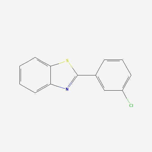 2-(3-chlorophenyl)-1,3-benzothiazole (CAS: 22868-31-1) - Related Chemical Product