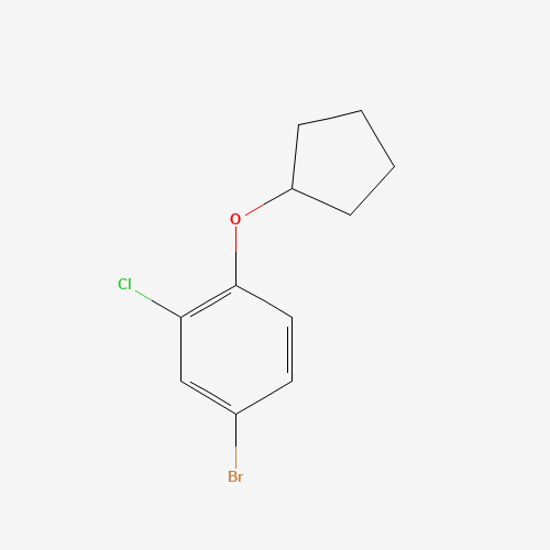 4-bromo-2-chloro-1-cyclopentyloxybenzene (CAS: 1310949-91-7) - Related Chemical Product