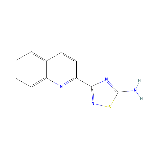 3-quinolin-2-yl-1,2,4-thiadiazol-5-amine (CAS: 1179359-62-6) - Related Chemical Product
