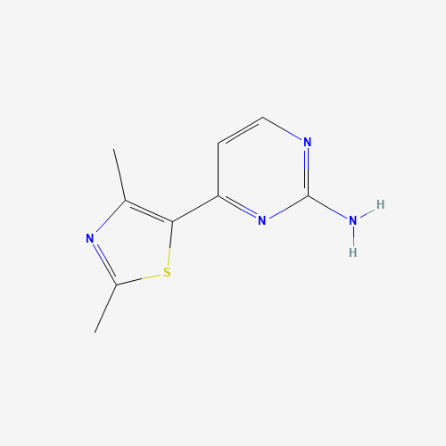 4-(2,4-dimethyl-1,3-thiazol-5-yl)pyrimidin-2-amine (CAS: 364334-94-1) - Related Chemical Product