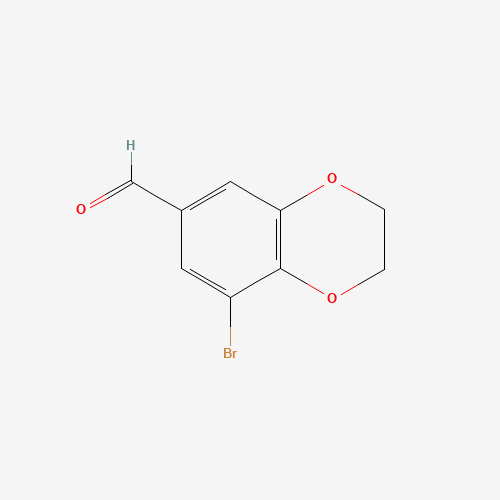 5-bromo-2,3-dihydro-1,4-benzodioxine-7-carbaldehyde (CAS: 860003-88-9) - Related Chemical Product