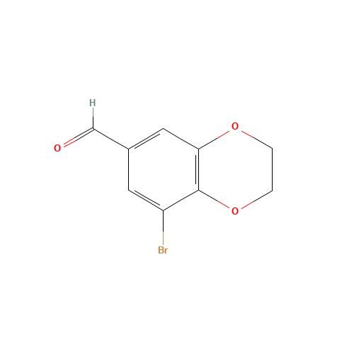 5-bromo-2,3-dihydro-1,4-benzodioxine-7-carbaldehyde (CAS: 860003-88-9) - Related Chemical Product