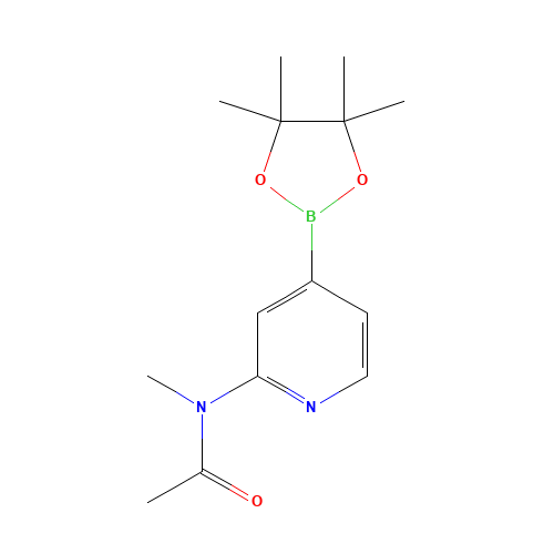 N-methyl-N-[4-(4,4,5,5-tetramethyl-1,3,2-dioxaborolan-2-yl)pyridin-2-yl]acetamide (CAS: 1610521-16-8) - Related Chemical Product