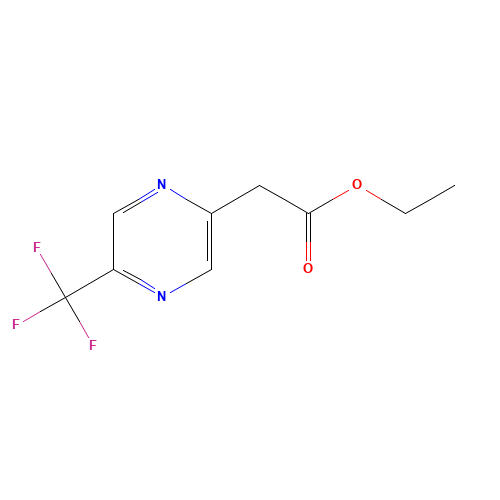 ethyl 2-[5-(trifluoromethyl)pyrazin-2-yl]acetate (CAS: 1196157-24-0) - Related Chemical Product