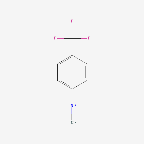 1-isocyano-4-(trifluoromethyl)benzene (CAS: 139032-23-8) - Chemical Structure and Molecular Formula 