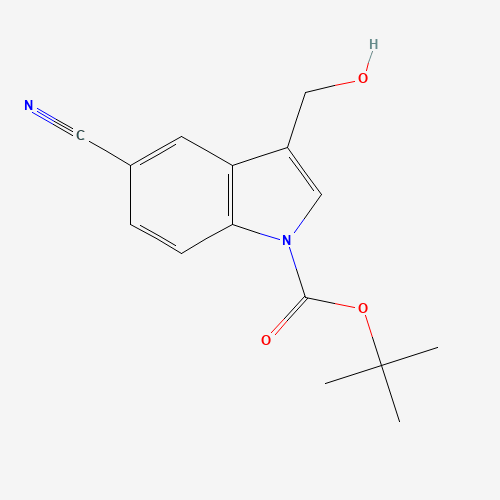 tert-butyl 5-cyano-3-(hydroxymethyl)indole-1-carboxylate (CAS: 914349-11-4) - Related Chemical Product