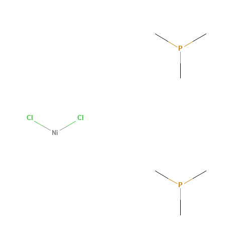 dichloronickel;trimethylphosphane (CAS: 103421-62-1) - Chemical Structure and Molecular Formula 