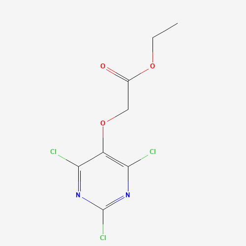 ethyl 2-(2,4,6-trichloropyrimidin-5-yl)oxyacetate (CAS: 1572048-25-9) - Related Chemical Product