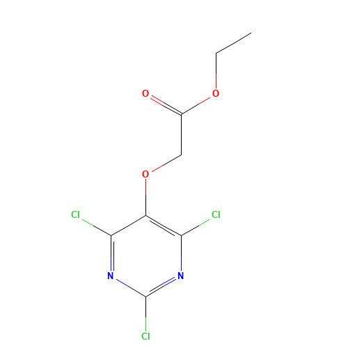 ethyl 2-(2,4,6-trichloropyrimidin-5-yl)oxyacetate (CAS: 1572048-25-9) - Related Chemical Product