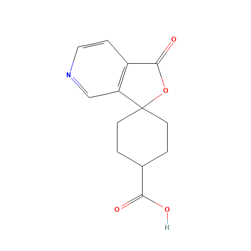 1'-oxospiro[cyclohexane-4,3'-furo[3,4-c]pyridine]-1-carboxylic acid (CAS: 807320-43-0) - Related Chemical Product