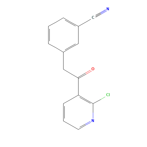 3-[2-(2-chloropyridin-3-yl)-2-oxoethyl]benzonitrile (CAS: 760193-01-9) - Related Chemical Product