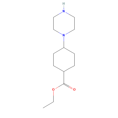 ethyl 4-piperazin-1-ylcyclohexane-1-carboxylate (CAS: 1416126-62-9) - Related Chemical Product