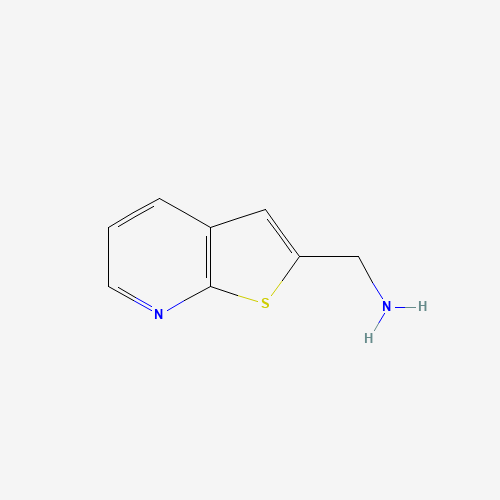 thieno[2,3-b]pyridin-2-ylmethanamine (CAS: 933751-19-0) - Chemical Structure and Molecular Formula 