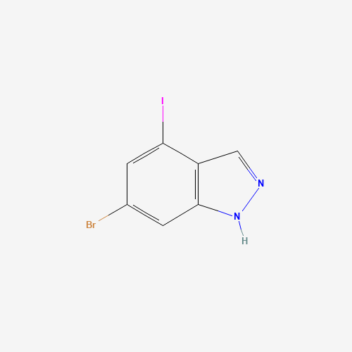 6-bromo-4-iodo-1H-indazole (CAS: 885519-41-5) - Related Chemical Product