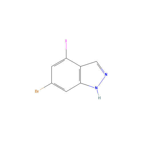 6-bromo-4-iodo-1H-indazole (CAS: 885519-41-5) - Related Chemical Product