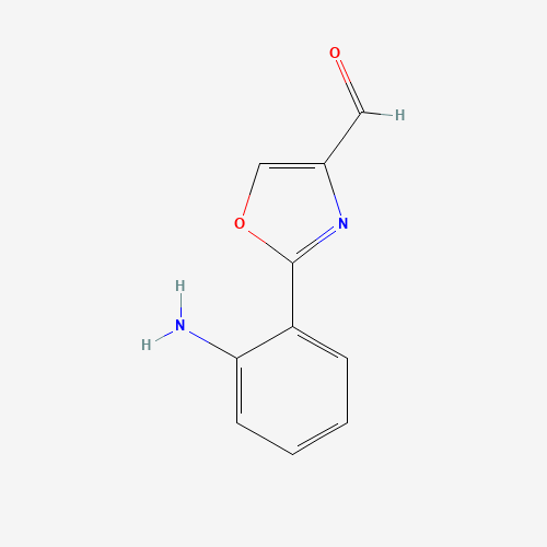 2-(2-aminophenyl)-1,3-oxazole-4-carbaldehyde (CAS: 885274-52-2) - Related Chemical Product