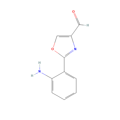 2-(2-aminophenyl)-1,3-oxazole-4-carbaldehyde (CAS: 885274-52-2) - Related Chemical Product