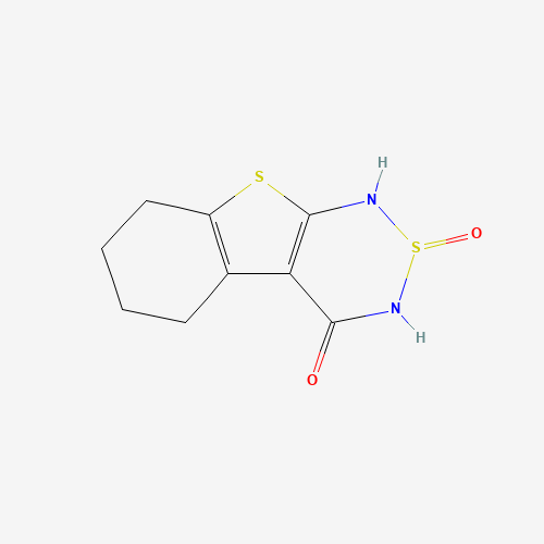 2-oxo-5,6,7,8-tetrahydro-1H-[1]benzothiolo[2,3-c][1,2,6]thiadiazin-4-one (CAS: 77651-49-1) - Related Chemical Product