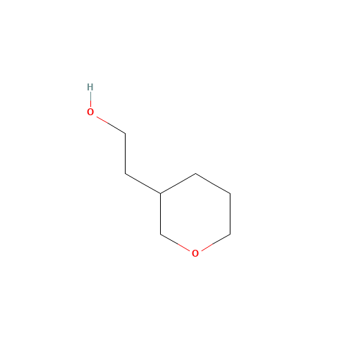 2-(oxan-3-yl)ethanol (CAS: 1050493-77-0) - Chemical Structure and Molecular Formula 