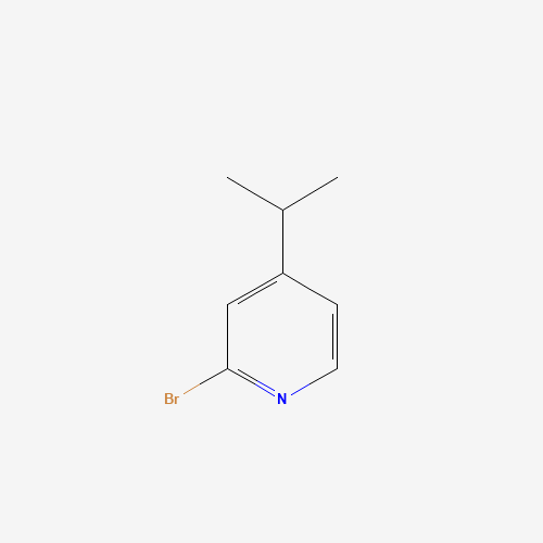 2-bromo-4-propan-2-ylpyridine (CAS: 1086381-43-2) - Chemical Structure and Molecular Formula 