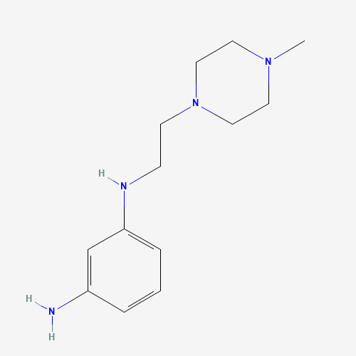 3-N-[2-(4-methylpiperazin-1-yl)ethyl]benzene-1,3-diamine (CAS: 959795-75-6) - Related Chemical Product