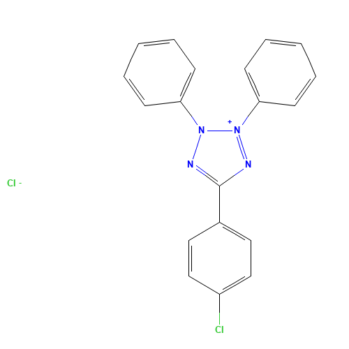 5-(4-chlorophenyl)-2,3-diphenyltetrazol-2-ium;chloride (CAS: 10557-51-4) - Related Chemical Product