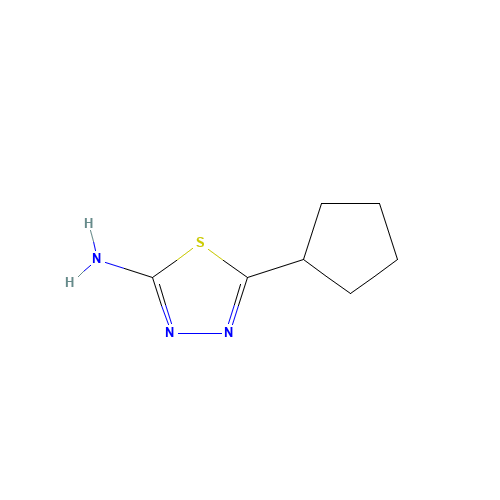 5-cyclopentyl-1,3,4-thiadiazol-2-amine (CAS: 57235-54-8) - Related Chemical Product