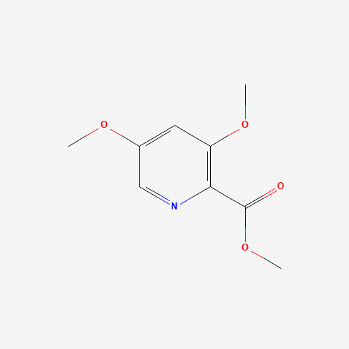 methyl 3,5-dimethoxypyridine-2-carboxylate (CAS: 1286776-45-1) - Chemical Structure and Molecular Formula 
