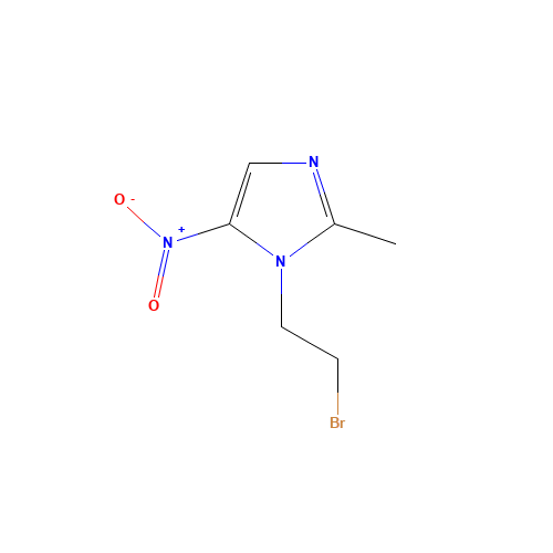 1-(2-bromoethyl)-2-methyl-5-nitroimidazole (CAS: 6058-57-7) - Related Chemical Product