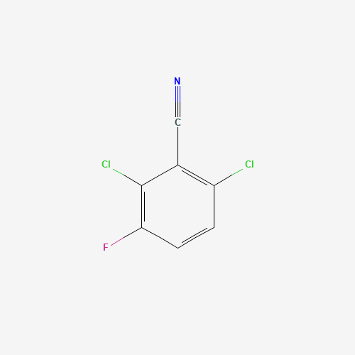 2,6-dichloro-3-fluorobenzonitrile (CAS: 136514-16-4) - Chemical Structure and Molecular Formula 