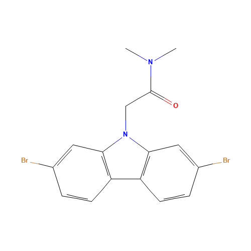 2-(2,7-dibromocarbazol-9-yl)-N,N-dimethylacetamide (CAS: 1616114-16-9) - Related Chemical Product