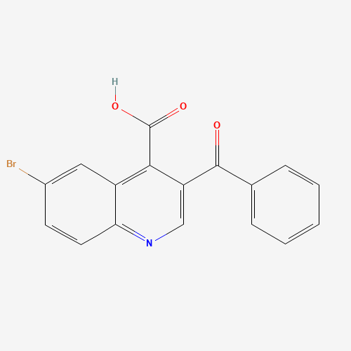 3-benzoyl-6-bromoquinoline-4-carboxylic acid (CAS: 444114-73-2) - Related Chemical Product