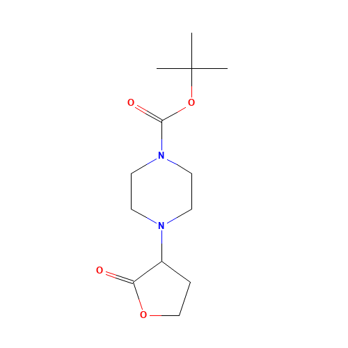 tert-butyl 4-(2-oxooxolan-3-yl)piperazine-1-carboxylate (CAS: 1269430-44-5) - Related Chemical Product
