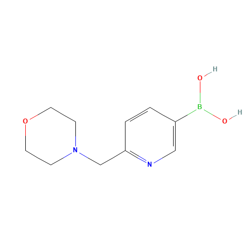 [6-(morpholin-4-ylmethyl)pyridin-3-yl]boronic acid (CAS: 934505-32-5) - Related Chemical Product