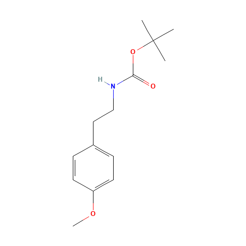tert-butyl N-[2-(4-methoxyphenyl)ethyl]carbamate (CAS: 121778-75-4) - Related Chemical Product