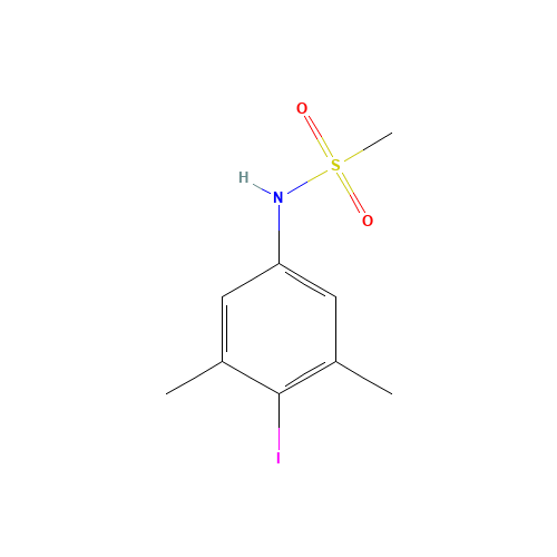 N-(4-iodo-3,5-dimethylphenyl)methanesulfonamide (CAS: 1357095-14-7) - Related Chemical Product