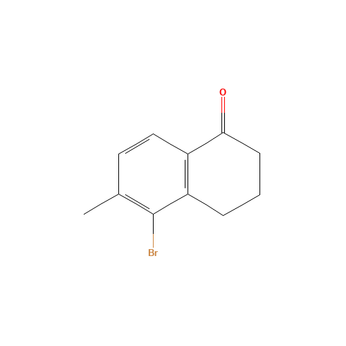 5-bromo-6-methyl-3,4-dihydro-2H-naphthalen-1-one (CAS: 1260010-40-9) - Related Chemical Product