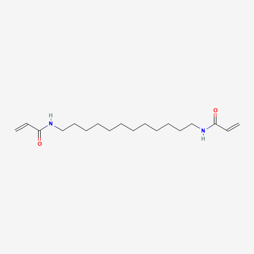 N-[12-(prop-2-enoylamino)dodecyl]prop-2-enamide (CAS: 17447-10-8) - Chemical Structure and Molecular Formula 