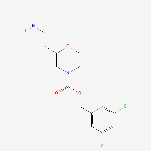 (3,5-dichlorophenyl)methyl 2-[2-(methylamino)ethyl]morpholine-4-carboxylate (CAS: 1613513-10-2) - Related Chemical Product