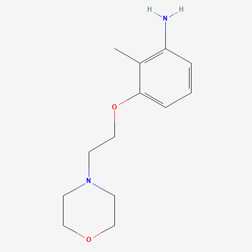 2-methyl-3-(2-morpholin-4-ylethoxy)aniline (CAS: 1156189-53-5) - Related Chemical Product