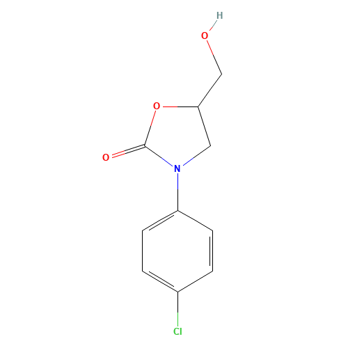 3-(4-chlorophenyl)-5-(hydroxymethyl)-1,3-oxazolidin-2-one (CAS: 29218-25-5) - Related Chemical Product