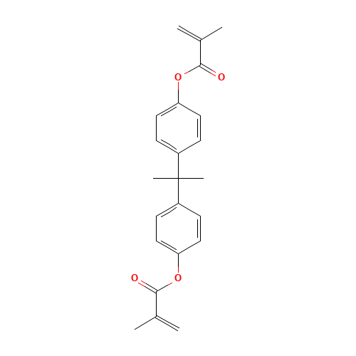 [4-[2-[4-(2-methylprop-2-enoyloxy)phenyl]propan-2-yl]phenyl] 2-methylprop-2-enoate (CAS: 3253-39-2) - Related Chemical Product